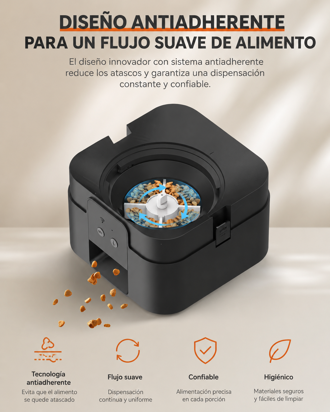 Controla su alimentación desde tu móvil
